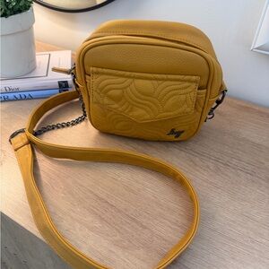 Lug Mustard Yellow Swing Crossbody Bag